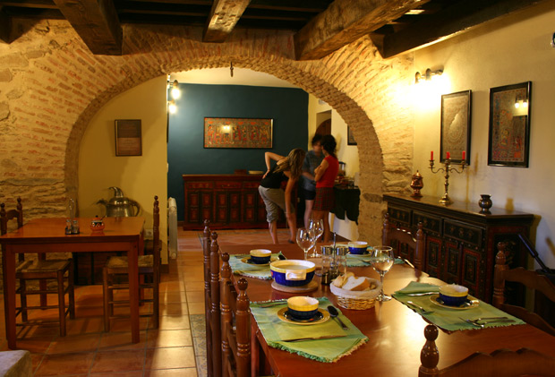 Comedor en la bodega