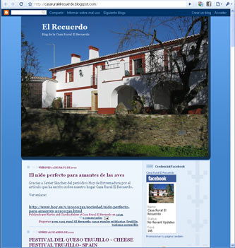 Blog de la casa el recuerdo